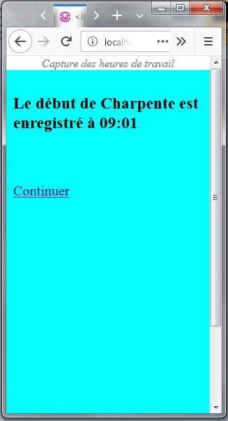 Début charpente